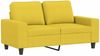 vidaXL 3-tlg. Sofagarnitur Hellgelb Stoff 3201911 Bild 3