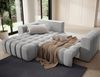Eltap 'Bonett' Ecksofa mit Schlaffunktion, 92 x 175 x 250 cm, Hellgrau, Links Bild 5