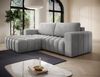 Eltap 'Bonett' Ecksofa mit Schlaffunktion, 92 x 175 x 250 cm, Hellgrau, Links Bild 4