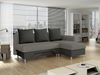 Ecksofa Tom, Seite: Rechts, Farbe: Suedine 1024 + Suedine 1008 + Suedine 1024 Bild 2