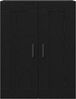 vidaXL Highboard Schwarz Eichen-Optik 69,5 x 34 x 180 cm Holzwerkstoff 3333109 Bild 5