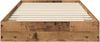 vidaXL Bodenbettgestell Altholz 80 x 200 cm Holzwerkstoff 8009078 Bild 3