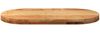 vidaXL Tischplatte Hellbraun 80x40x4 cm Massivholz Eiche Oval 4009073 Bild 5