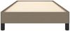Bettgestell Taupe 90x190 cm Stoff [346684] Bild 5