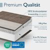 Beautissu Hochlehnerauflage Premium Hochlehner Auflage Kopfpolster Sun Sun-HL, 120x50cm, Weiß, Mit Kopfpolster, rutschfest & robust – Befestigungsbänder, UV 5 Bild 3