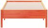 vidaXL Massivholzbett ohne Matratze Wachsbraun 90x190 cm Kiefernholz 842729 Bild 4