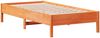 vidaXL Massivholzbett ohne Matratze Wachsbraun 90x190 cm Kiefernholz 842729 Bild 2