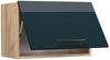 Hängeschrank Fame-Line Dunkelblau Hochglanz 60 cm Flach Vicco Bild 4