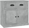 vidaXL Sideboard Betongrau 70x35,5x67,5 cm Holzwerkstoff 816428 Bild 2