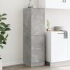 vidaXL Apothekerschrank Betongrau 40x41x144,5 cm Holzwerkstoff 3309639 Bild 3