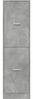 vidaXL Apothekerschrank Betongrau 40x41x144,5 cm Holzwerkstoff 3309639 Bild 5