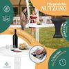 KESSER® Gastro Stehtisch klappbar - Gastronomie Bistrotisch rund - Wetterbeständiger Klapptisch Gartentisch - Runder Partytisch - Hitzebeständig - Stabil und sicher Weiß, Ø 70 cm, 2er Set Bild 3
