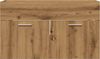 vidaXL Waschbeckenunterschrank Artisan-Eiche 90x38,5x46 Holzwerkstoff 856216 Bild 4
