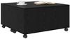 vidaXL Couchtisch Schwarz Eichen-Optik 75 x 75 x 38 cm Holzwerkstoff 875482 Bild 3