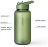 Vinsun Trinkflasche Sportflasche mit Strohhalm 1L - Wasserflasche Tritan auslaufsicher, BPA frei, Bruchsicher, geruchs- & geschmacksneutral, geringes Gewicht Bild 2