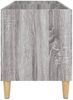 vidaXL Plattenschrank Grau Sonoma 74,5x38x48 cm Holzwerkstoff 831963 Bild 5
