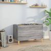 vidaXL Plattenschrank Grau Sonoma 74,5x38x48 cm Holzwerkstoff 831963 Bild 2