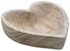 Spetebo Dekoschale Holz Dekoschale Herz natur - 21 cm (Stück, 1 St, Holzschale), Tisch Deko Obst Schale Bild 4