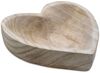 Spetebo Dekoschale Holz Dekoschale Herz natur - 21 cm (Stück, 1 St, Holzschale), Tisch Deko Obst Schale Bild 5