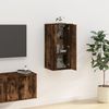 vidaXL TV-Wandschrank Räuchereiche 40x34,5x80 cm 816677 Bild 3