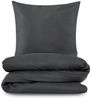 TRENDBUY24 Bettwäsche Bettwäsche Bettgarnitur 135x200 155x220 200x200 Mikrofaser 2tlg, Mikrofaser, 2 teilig, verdeckter Reißverschluss Bild 2