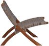 vidaXL Relaxstuhl Natur Kubu-Rattan und Massivholz Mahagoni 285803 Bild 3