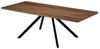 KLAM HOME Esstisch Großer Ausziehtisch Mit 3 Längen 160 Bis 240 Cm Für 6-10 Personen (Esstisch In Nussbaum Optik Mit Stabilen Metallbeinen), Praktischer Küchentisch Geeignet Für Esszimmer Wohnzimmer Und Feiern Bild 4