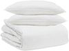 vidaXL Bettdecken Set mit Kissen 3 pcs Weiß Daunenfeder 3377066 Bild 2