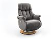 Relaxsessel Calgary L braun Leder/ Natur Bild 5