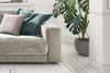 KAWOLA Sofa MADELINE 2-Sitzer Cord steingrau 85 x 127 x 230 cm Bild 4