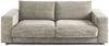 KAWOLA Sofa MADELINE 2-Sitzer Cord steingrau 85 x 127 x 230 cm Bild 3