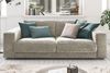 KAWOLA Sofa MADELINE 2-Sitzer Cord steingrau 85 x 127 x 230 cm Bild 2