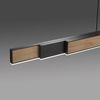 Paul Neuhaus 2545-79 PURE MOTO-RISE LED Pendelleuchte schwarz Holz höhenverstellbar ausziehbar Bild 4