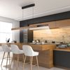 Paul Neuhaus 2545-79 PURE MOTO-RISE LED Pendelleuchte schwarz Holz höhenverstellbar ausziehbar Bild 2
