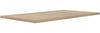 Esstisch >TABLES< Sonoma Eiche Dekor, U-Metallgestell rohstahl - 160x74,7x90cm (BxHxT) Bild 3