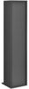 CD Regal Tynset 90x20x20 cm mit 6 Fächern Dunkelgrau [en. casa] Bild 4