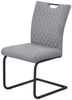 Schwingstuhl Quendorf / Queens S01, Stoff, Grau, 50 x 94 x 62 cm Bild 3