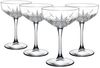 Pasabahce 440236 4er Set Gin Champagnerschale Sektschale Dessertschale Cocktail Glas „Timeless“ im Kristall-Design aus Glas Bild 2