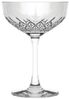 Pasabahce 440236 4er Set Gin Champagnerschale Sektschale Dessertschale Cocktail Glas „Timeless“ im Kristall-Design aus Glas Bild 1