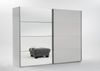 Kleiderschrank >ERNIE< (BxHxT: 225x210x65 cm) in WEISS - 225x210x65cm (BxHxT) Bild 2