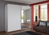 Kleiderschrank >ERNIE< (BxHxT: 225x210x65 cm) in WEISS - 225x210x65cm (BxHxT) Bild 4