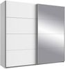 Kleiderschrank >ERNIE< (BxHxT: 225x210x65 cm) in WEISS - 225x210x65cm (BxHxT) Bild 3