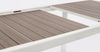 Gartenesstisch Ramel Ausziehbar - Aluminium Off-White, 220-340 x 100 cm Bild 4