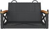 vidaXL Hängesessel Schwarz 63x62x40 cm Poly Rattan 368170 Bild 4