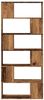 vidaXL Bücherregal/Raumteiler Altholz-Optik 80x24x186 cm 856736 Bild 4