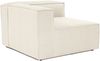 1-Sitzer-Sofa, 'Fora', 66 x 105 x 107, Ekru Bild 3