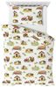 MTOnlinehandel Babybettwäsche Little Farm • 100x135 + 40x60 cm • Bauernhof, 100% Baumwolle, 2 teilig, Renforcé • Geschenkidee • Bauernhoftiere Bild 2