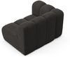Micadoni Modul Lupine 1-Sitzer Links Chenille Eden Dunkelgrau Bild 3
