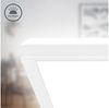 B.K.Licht - LED Deckenlampe mit indirektem Licht, 3cm flach, neutralweißes Licht, Lampe, Deckenleuchte, Wohnzimmerlampe, LED Panel, Küchenlampe, Deckenbeleuchtung, 24 x 24 x 3 cm, Weiß Bild 3