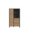 Wohnwand >Hialeah< in Riviera Eiche - 322,4x193,9x40,2cm (BxHxT) Bild 2